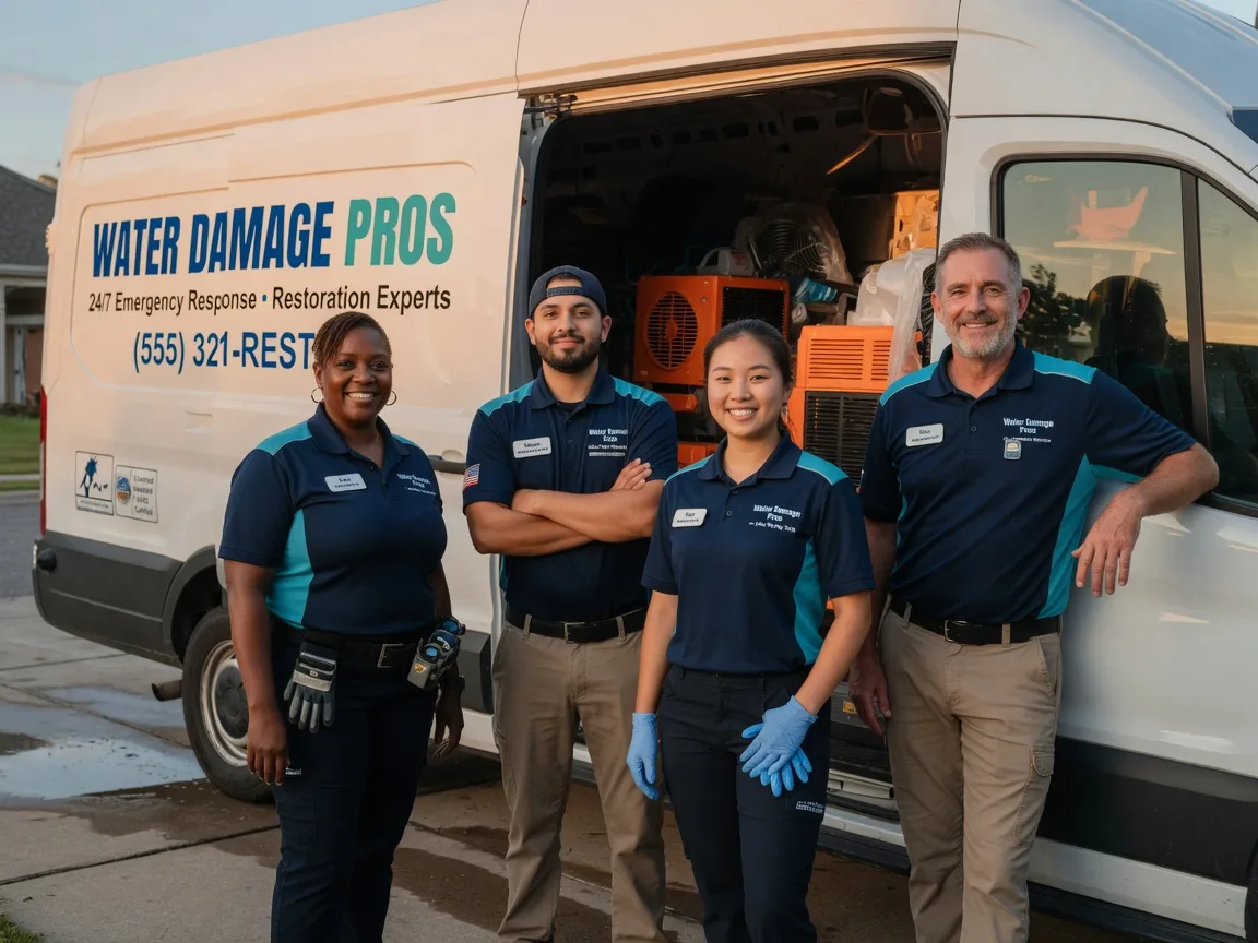 Water Damage Restoration company in Deville, LA